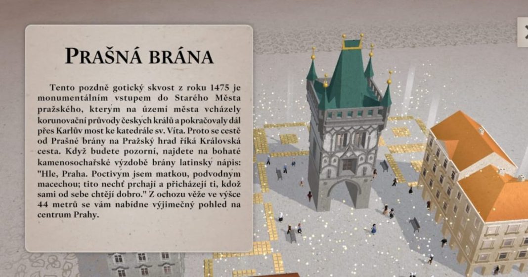 Charles Games’ Playing Prague wins top mobile game award