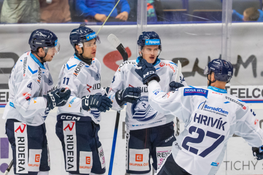Vítkovice otočily zápas v Liberci, rozhodl kapitán Hrivík
