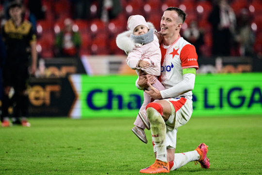 Uzdravený Vlček nevěděl, jak má svůj první gól za “áčko” Slavie slavit