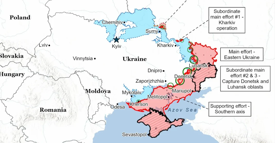 Title: “US Proposal: Crimea and Donbas to Russia, Rest Based on Front Line”