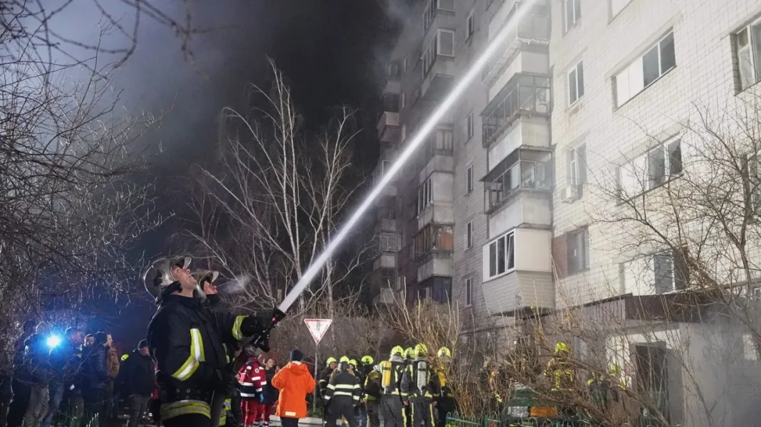 Russian Drone Attack Near Kyiv: Casualties Reported