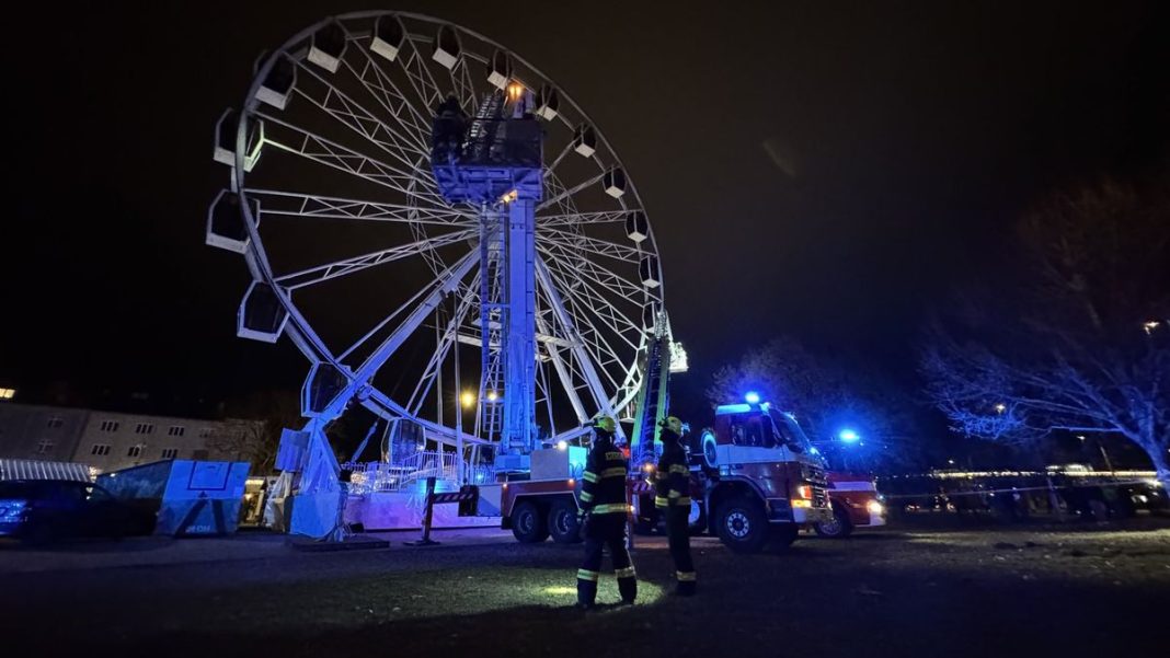 Ferris Wheel Malfunction in Olomouc: Firefighters Rescue Stranded Passengers