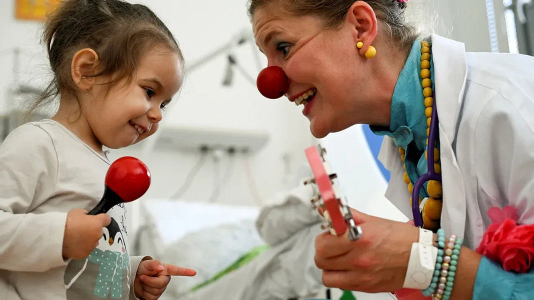 Holiday Joy Brought to Hospitalized Children by Healthcare Clowns