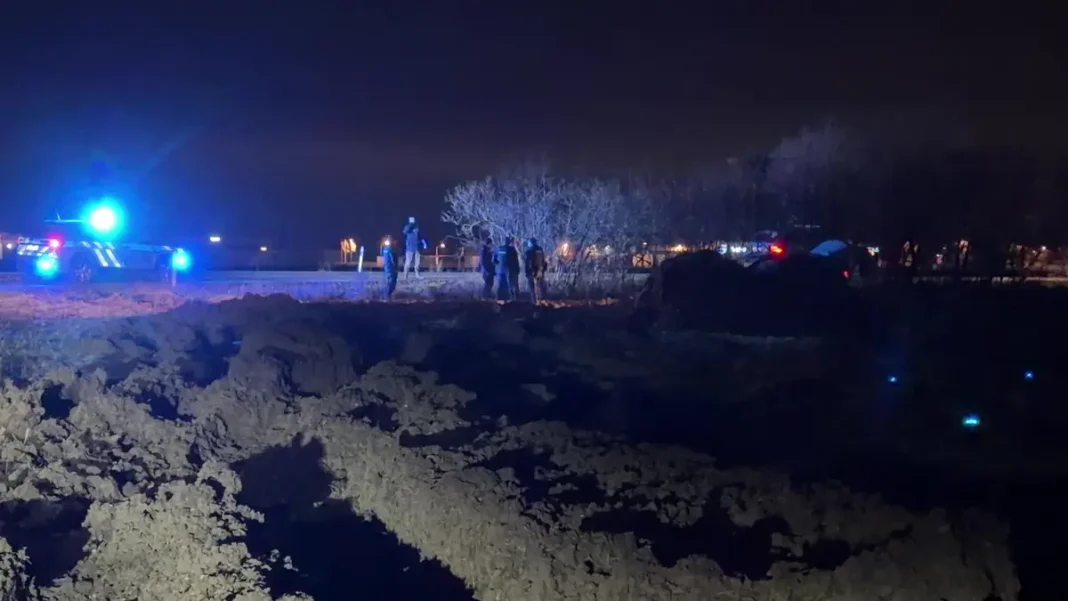 Title: “Man Steals Car Outside Prague Pizzeria and Leads Police on Chase, Ends Up in Field”