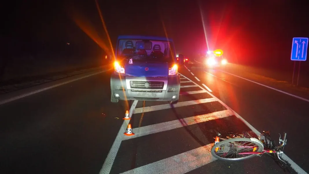 Drunk Cyclist Collides with Van in Šumperk Region