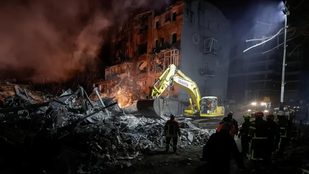 Two Dead and Five Injured in Russian Attack on Kharkiv