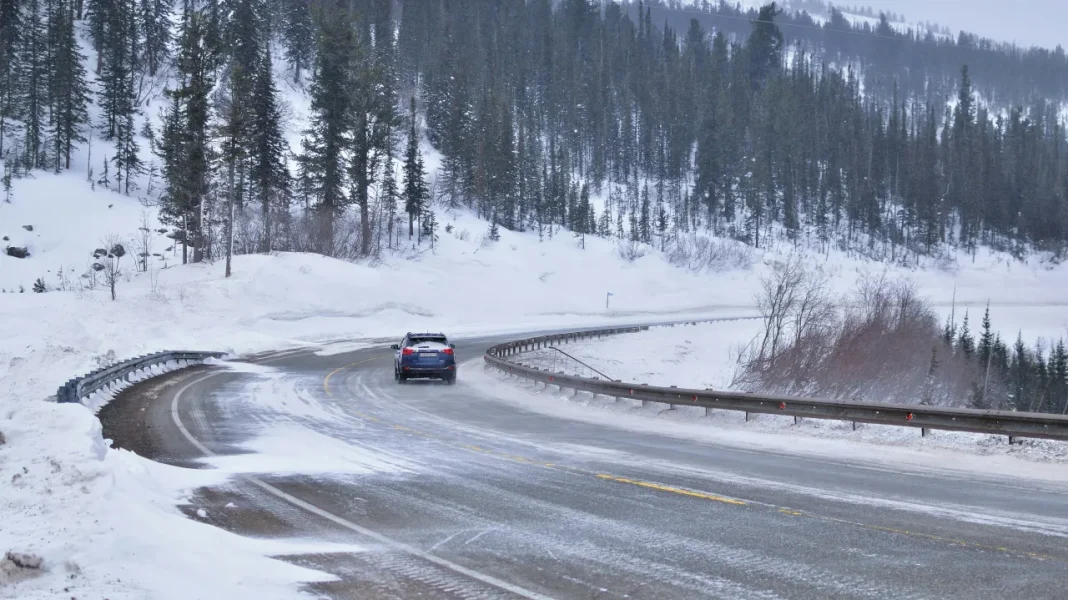 Ice Hazard Warning in Moravian-Silesian Region and Jesenicko