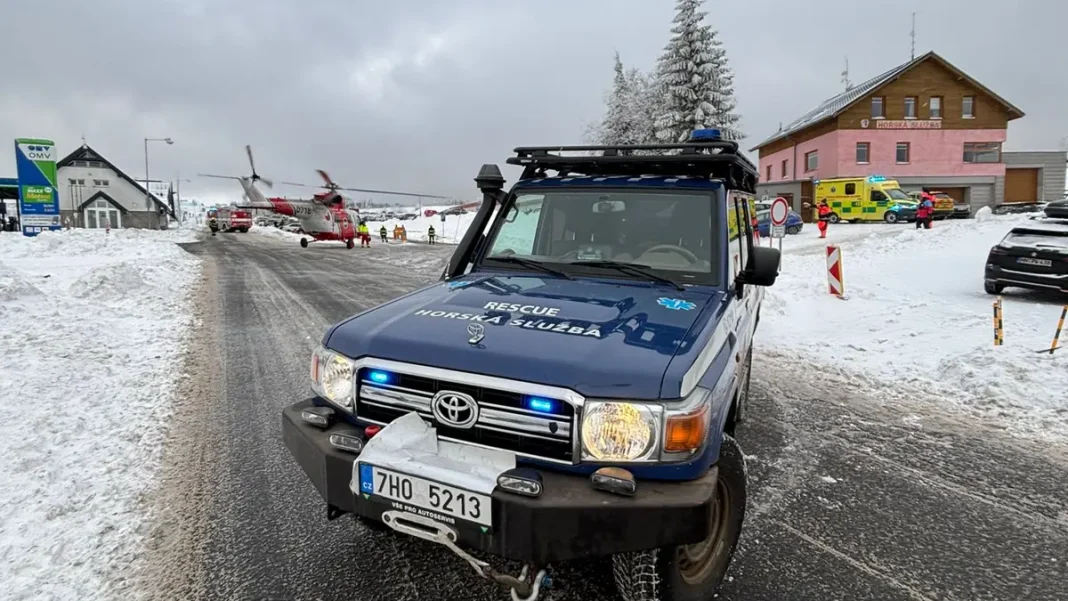 19-Year-Old Polish Skier Crashes into House Wall at Klínovec