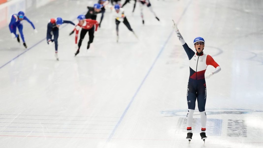 Olympic Preview: Speed Skater Jílek Wins Mass Start Race
