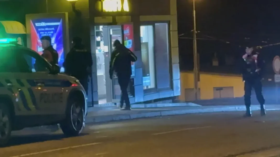 Armed Man Robs Brno Shop: Potentially Dangerous
