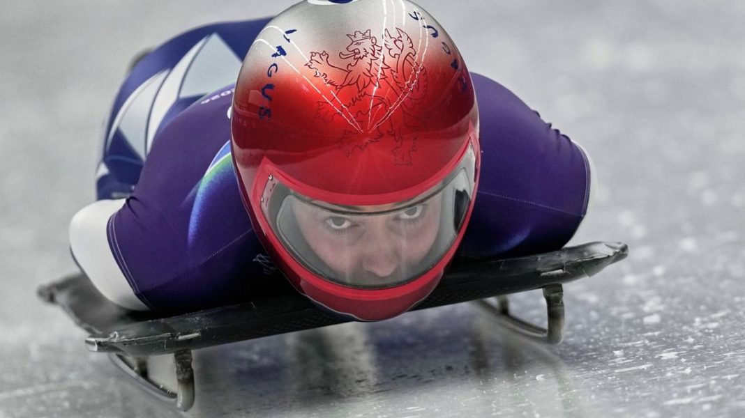 Satisfaction for Skeleton Racer Fernstädtová: Achieving a Tenth Place Finish at the Olympics