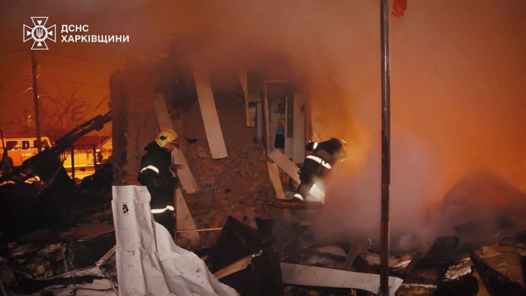 Russian Attack on Ukrainian Cities Leaves Dozens Injured